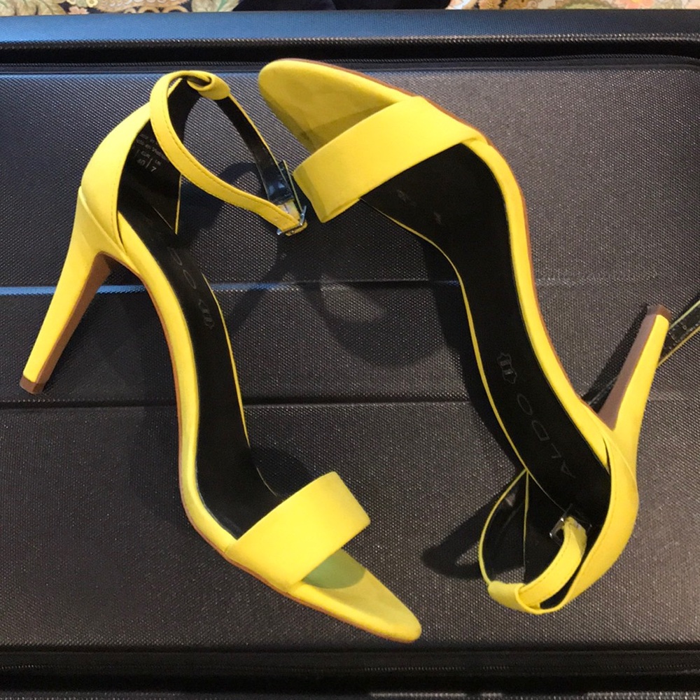 Citrine Aldo heels